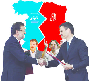 Rajoy i Sánchez.